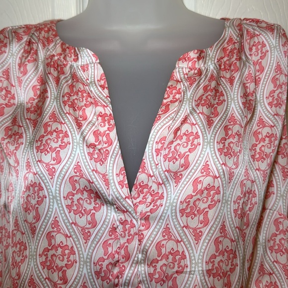 White House Black Market Sleeveless Print Dress Size 14 - Picture 3 of 13